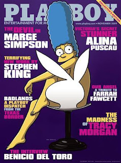 marge simpson playboy pictures