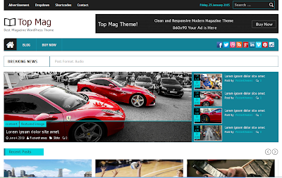Top Mag Blogger Template
