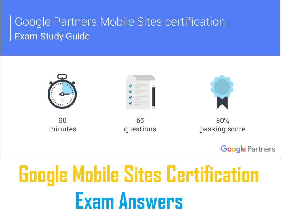 Google Mobile Sites Certification Exam
