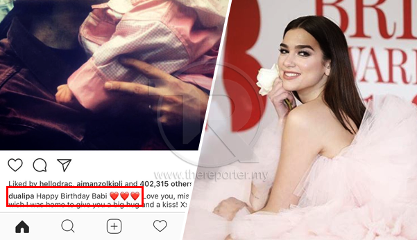 'Happy birthday Babi' - Dua Lipa terpaksa tukar kapsyen 