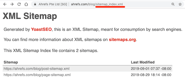 xml site map