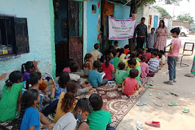  जिला मोहाली के बड़ा माजरा कॉलोनी  में हफ्ते के हर रविवार लगाई जाती है मुफ्त क्लास:-