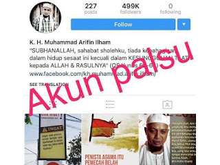 HATI-HATI..!! Jangan IKUTI Akun INI. MOHON UNFOLLOW (JIKA YG SUDAH FOLLOW)