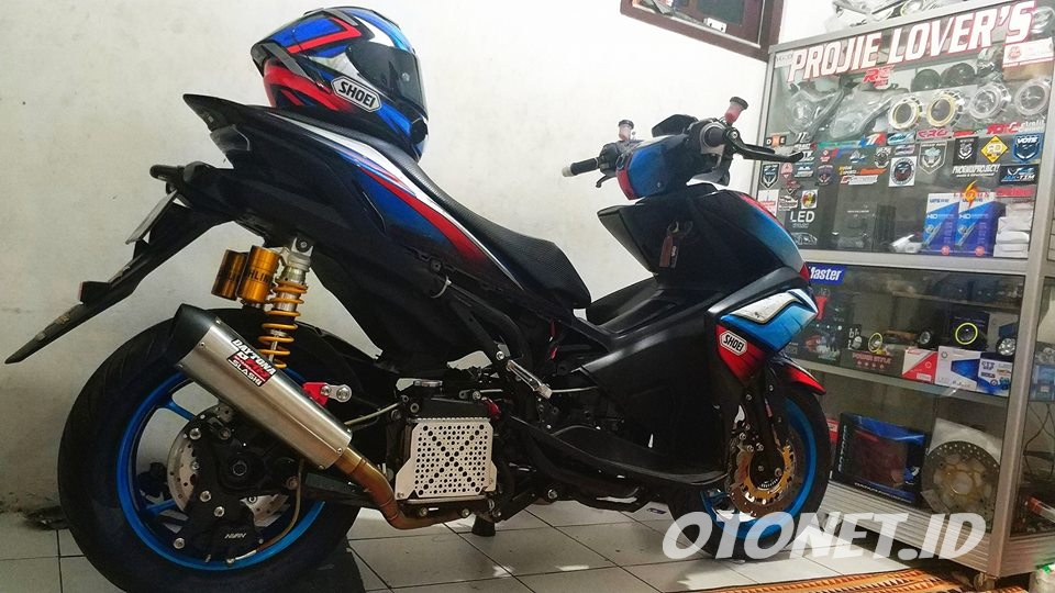 100+ Foto Modifikasi Yamaha Aerox 155 Keren Abis 