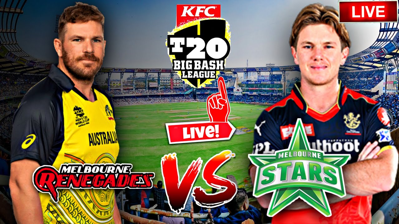 Melbourne Stars vs Melbourne Renegades Live Streaming details When and where to watch Stars vs Ren BBL match online and on TV?