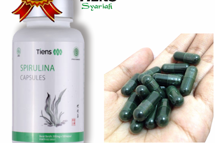 Masker spirulina dari tiens