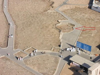 Kubah Ahlul Bait Nabi di Jannat al-Baqi Setelah dihancurkan Wahabi