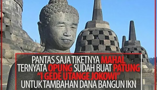 Polisi Turun Tangan Selidiki Kasus Foto Stupa Borobudur yang Diedit Mirip Muka Jokowi