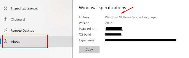 Bagaimana melihat versi Windows dilaptop saya - rudihartopw
