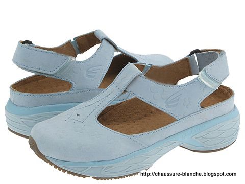 Chaussure blanche:blanche-511076