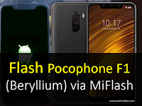 Cara Flashing StockROM Pocophone F1 (Beryllium) via MiFlash Fastboot Mudah Terbaru 