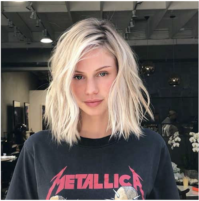 short messy bob