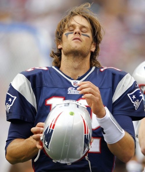 tom brady long hair images. tom brady long hair pictures.