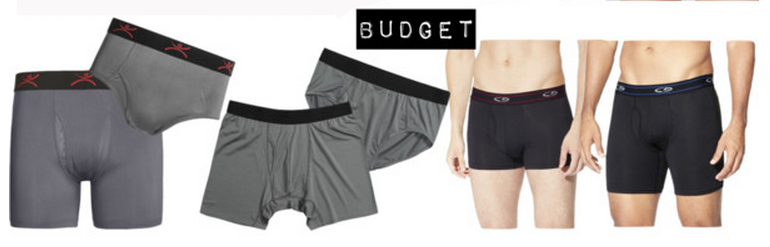 Men's budget travel underwear