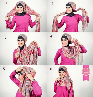 Tutorial Hijab Modern ala Zaskia Sungkar Terbaru 2016