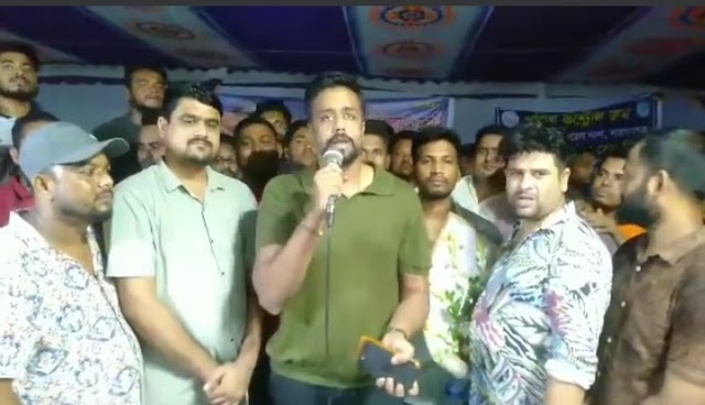 সৈয়দপুর কয়লাঘাট পশুর হাট পরিদর্শন করেছেন অয়ন ওসমান
