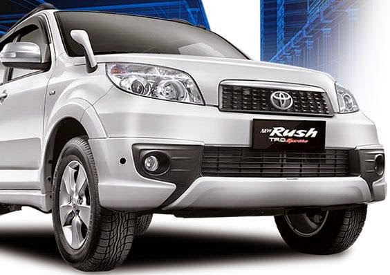 Harga New Toyota Rush  dan fitur Terbaru 2021