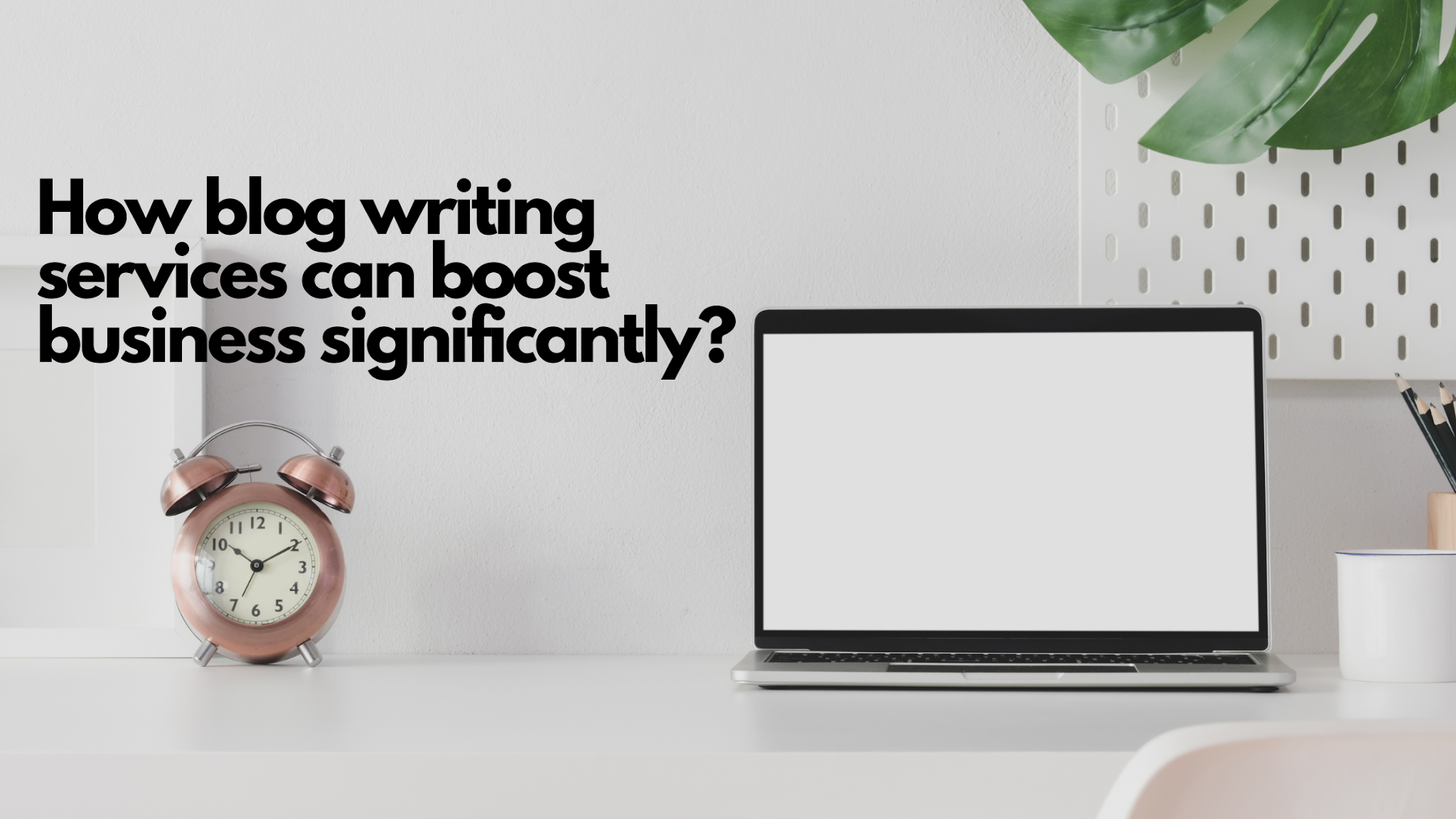 Blog writing service