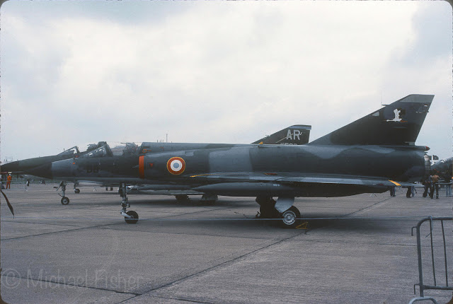 556/4-BB Mirage111E EC2/4 French airforce RAF Greeham Common 1979