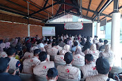 Panwascam Pagerageung Gelar Rakernis Pengawasan Distribusi Logistik Bagi PTPS Pada Pemilu Tahun 2024