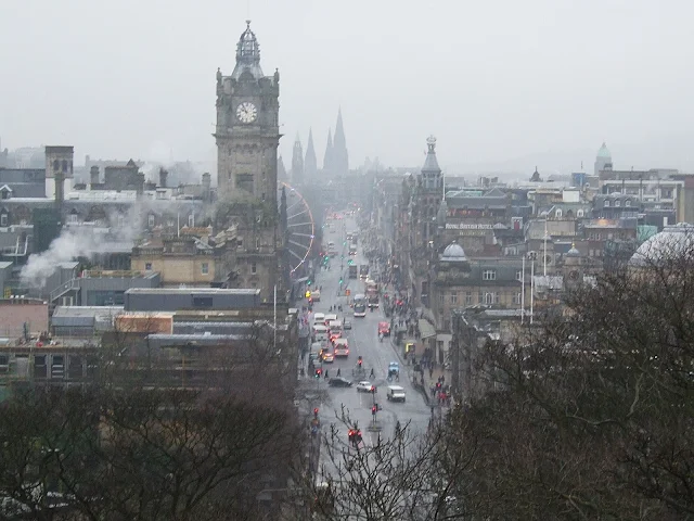 View of Edinburgh from Calton Hill
