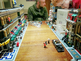 Huge LEGO model street 