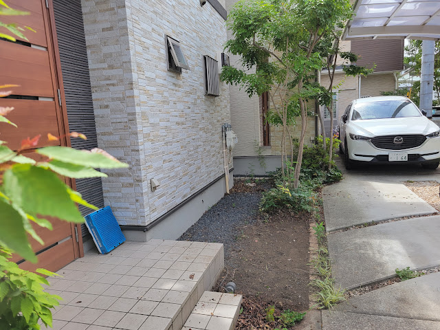 京都市西京区川島駐輪スペース確保の為伐根