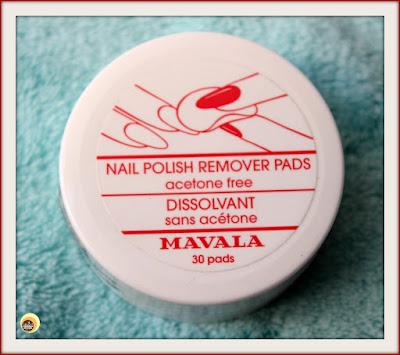 MAVALA ACETONE-FREE NAIL POLISH REMOVER PADS REVIEW