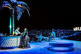 Claire Rutter in act one of La Traviata photo Robert Workman