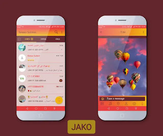 Balloons Theme For YOWhatsApp & Fouad WhatsApp By Jako
