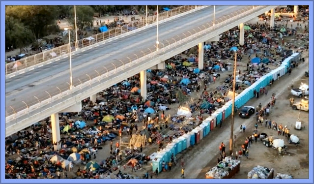 Mexican US Border Bridge - Scenes Like This On Mexican US Border Disturb Republicans