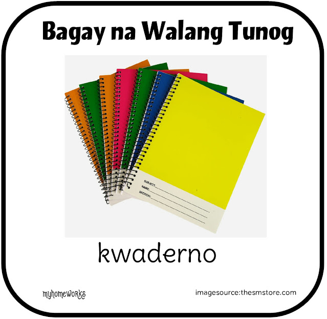 Mga Bagay na Lumilikha ng Tunog at mga Bagay na Walang Tunog