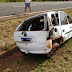 Após carro capotar, motorista é ejetado e atropelado em Jandaia do Sul