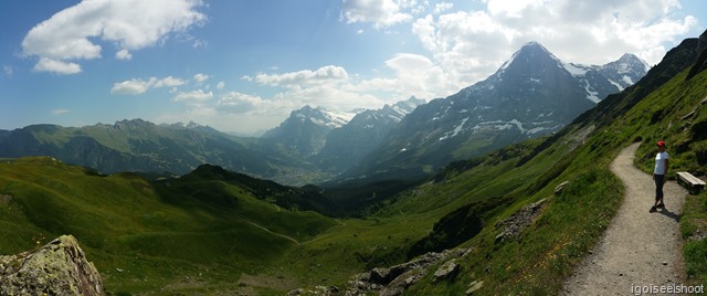  Panorama Trail from Mannlichen to Kleine Scheidegg 