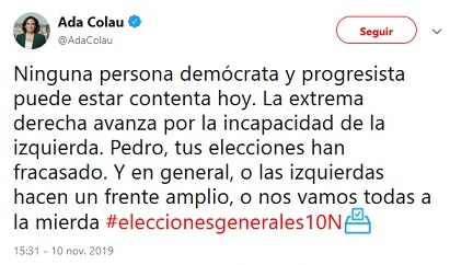 https://twitter.com/AdaColau/status/1193672617749876736