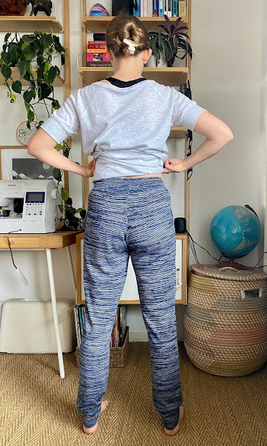 Diary of a Chain Stitcher: Papercut Anima Pants and SJ Tee in Jersey Knit from The Fabric Store
