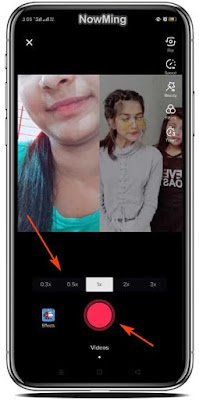Fast ya Slow ke Option ko Select Kijiye tik tok par double video kaise banaye