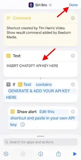 كيفية استخدام ChatGPT مع Siri