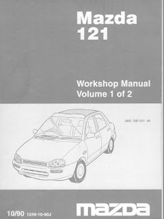 repair-manuals: Mazda 121 1990 Workshop Manual