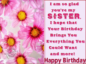 Birthday Wishes Elder Sister