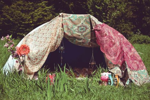 boho camping