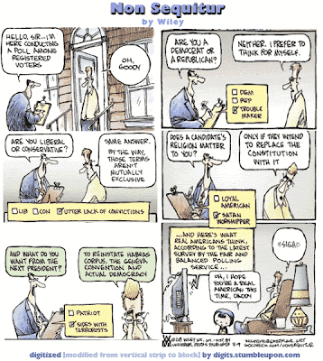 Wiley cartoon on polling