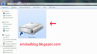 how to use mount option in hard disk