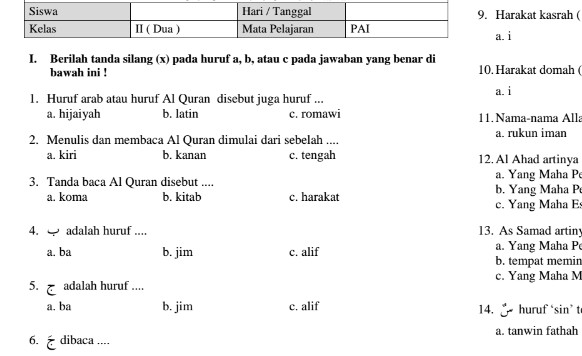 Contoh Soal Pilihan Ganda Materi Fakta Dan Opini - This 