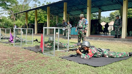 Kodim Situbondo Gelar Latihan Menembak Senjata Ringan Laras Panjang dan Pistol 