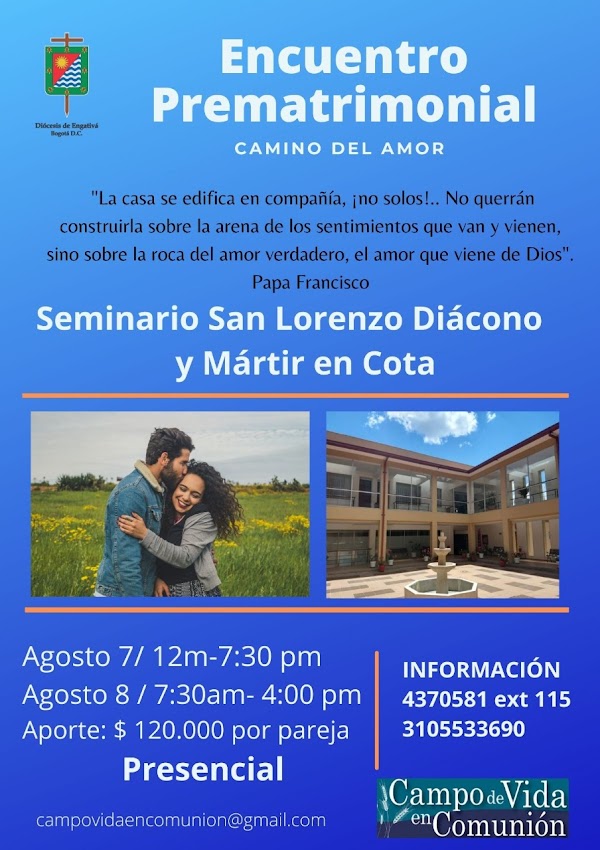 Encuentro Prematrimonial Camino del Amor