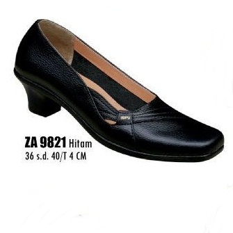 Sepatu pantofel wanita hitam ZA 9821  Sepatu pantofel 