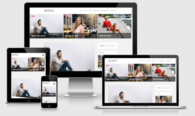 Andria - Responsive Minimal Blogger Template