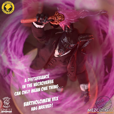 Mezco One 12 Rumble Society Bartholemew Vex Action Figure