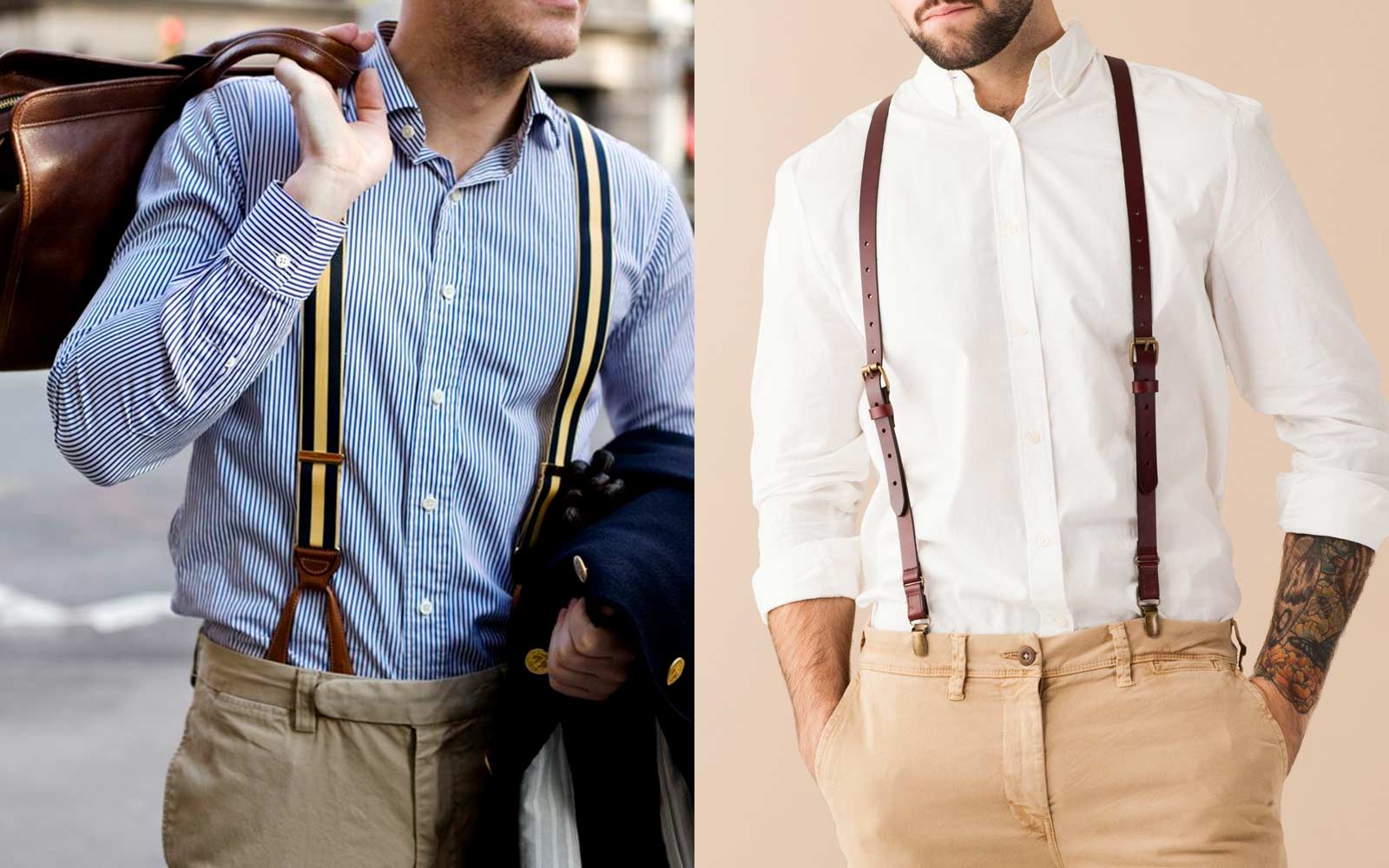 Clip-On vs. Button-Hole Suspenders - The GentleManual